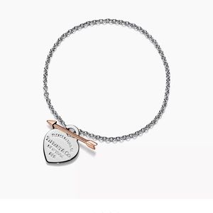 Tiffany Lovestruck Heart Tag Bracelet